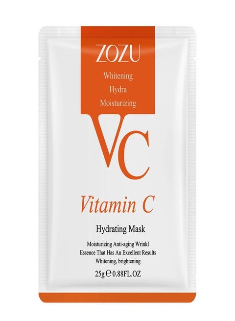 Vitamin C Whitening & Moisturizing Face Mask Get Ready For A Radiant Facial Complexion