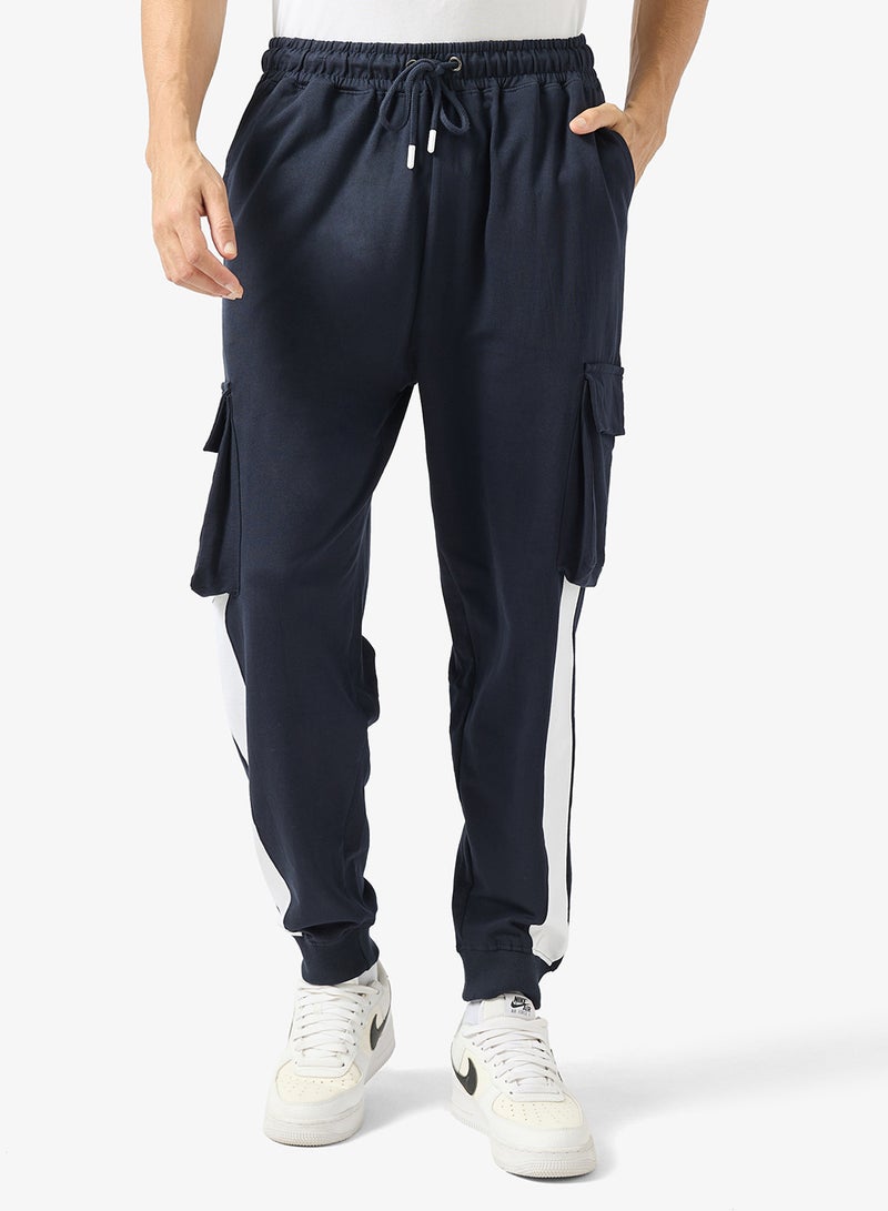 Seventy Five Panel Cargo Pocket Oversized Joggers - Image 1