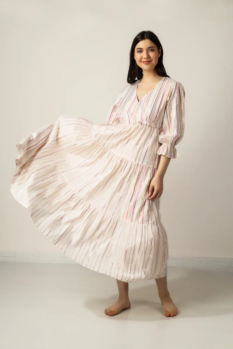 After Dark Hazel, Soft Cotton Dress