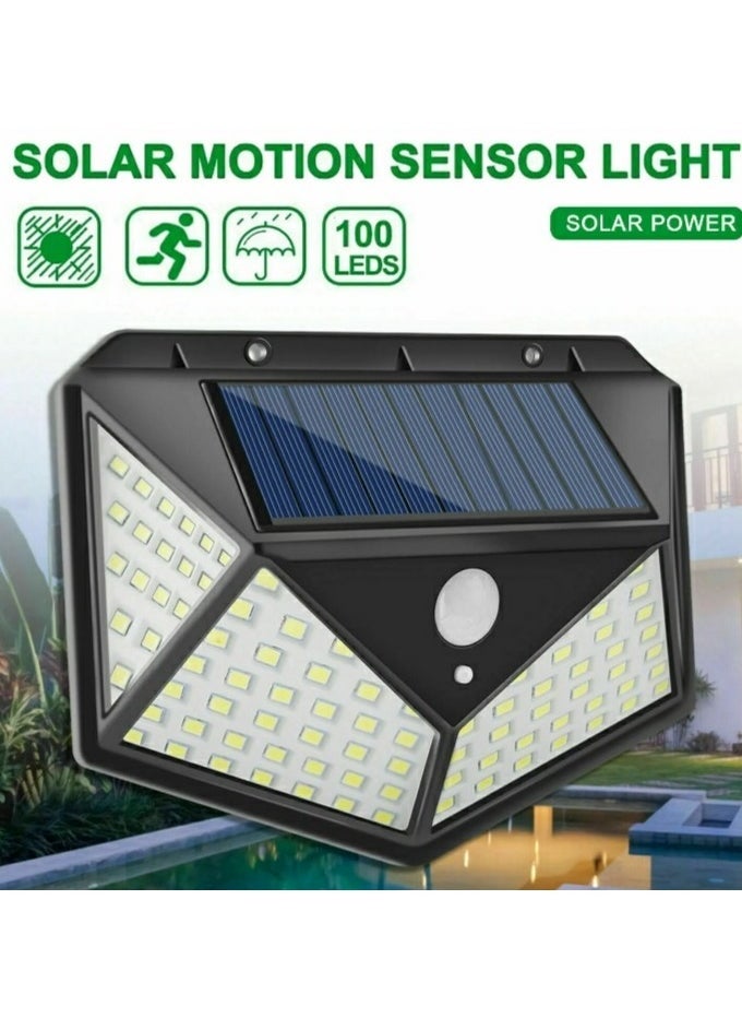 ELTRAZONE 100 LED Solar Motion Sensor Outdoor Lights – IP65 Waterproof Wall-Mounted Security Lights with Wide-Angle Illumination, Solar Powered with Auto On/Off for Garden, Yard, Patio, Garage, Driveway – Energy-Saving & Weather-Resistant  - Image 3