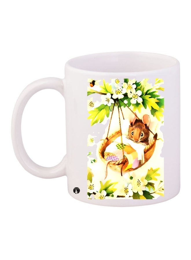 Printed Coffee Mug Multicolour