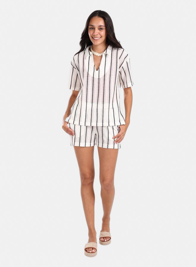 Carina Chic Striped Beach Set  - Image 5