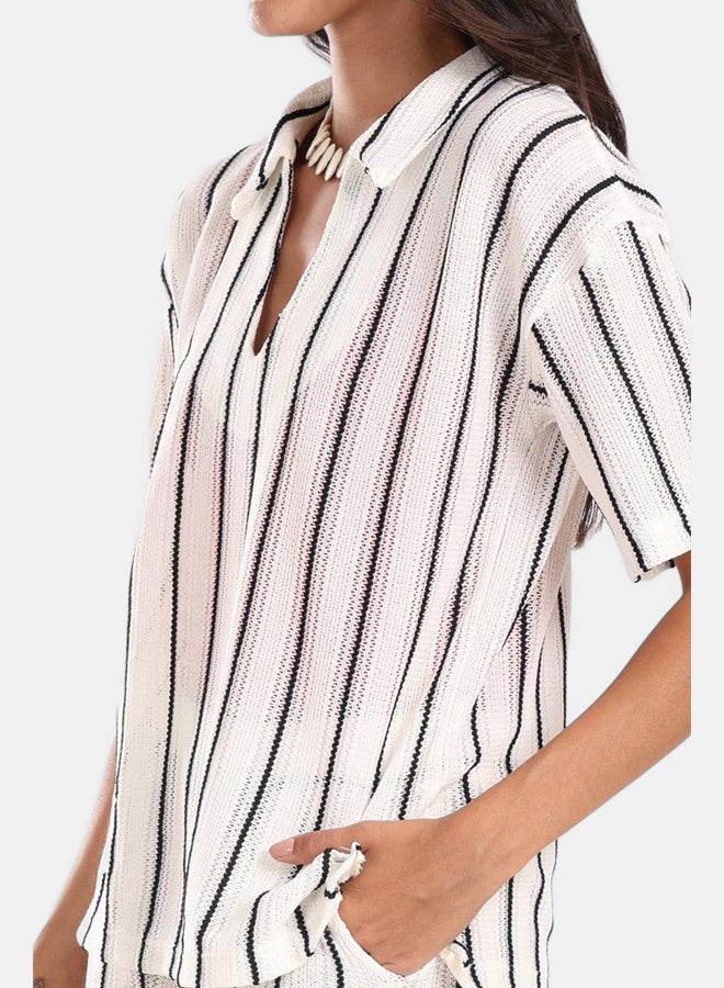 Carina Chic Striped Beach Set  - Image 4