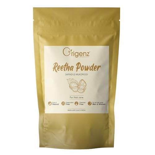 Origenz Hair Care 5 Powders Combo 1250 Gm (1.25 Kg) - Amla Reetha Shikakai Bhringraj Hibiscus Powder Pack for Wash, Healthy Scalp, Nourishment, Mask, Helps to Control Dandruff, Hairfall | Natural Cleanser | In Pouch (250 gm X 5) - Image 3