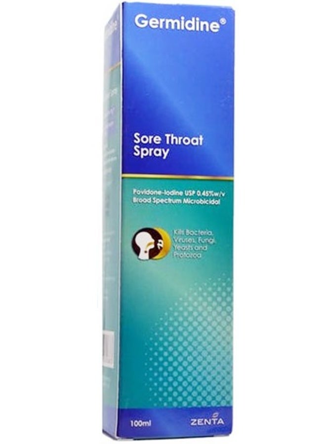 Germidine Sore Throat Spray 100 ml - Image 3