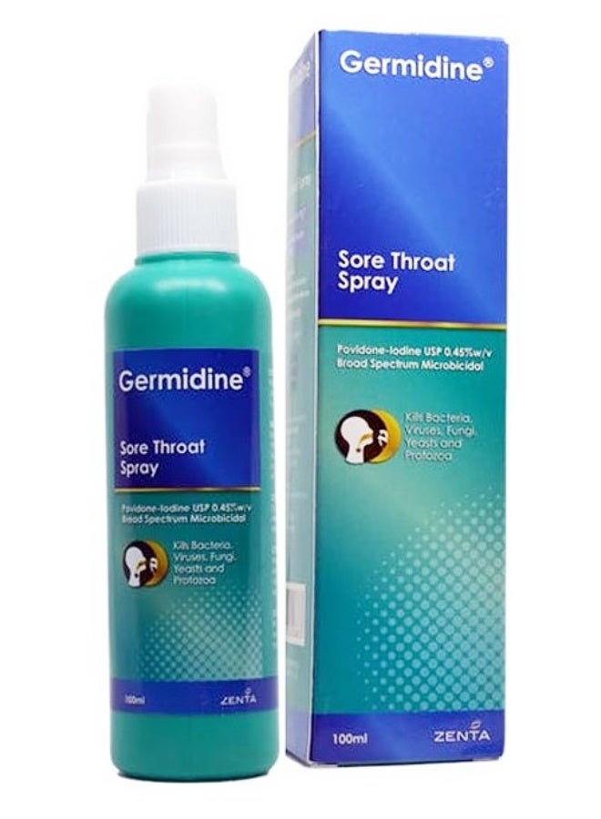 Germidine Sore Throat Spray 100 ml - Image 1