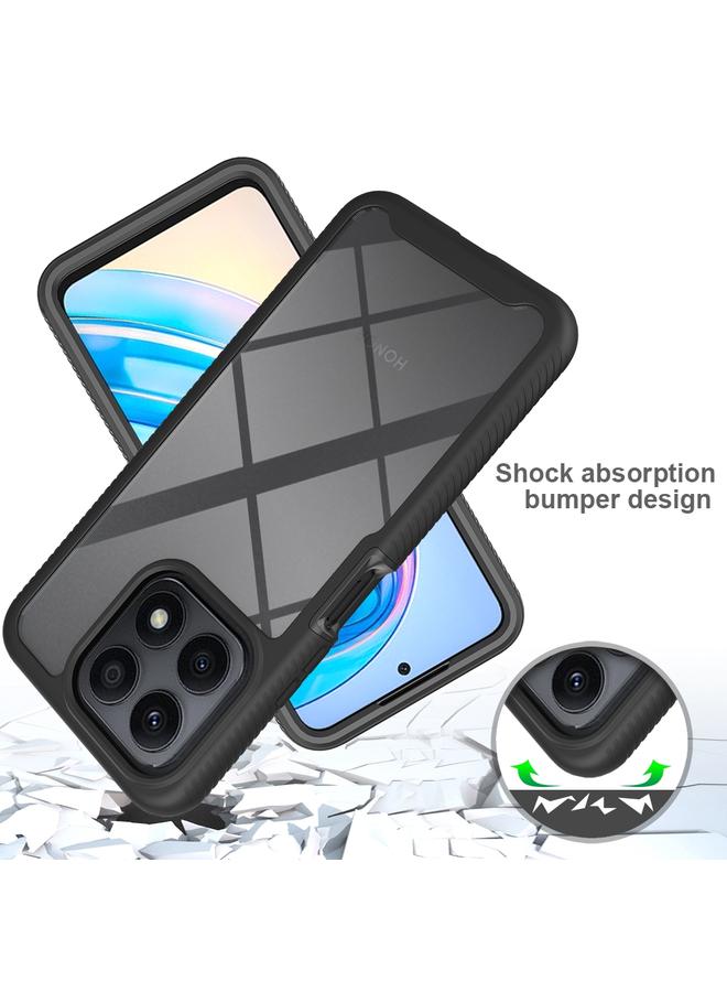 erorex Case For Honor X7a Starry Sky Solid Color Shockproof TPU Clear PC Phone Case - Image 5