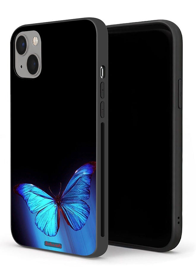 Tolwak جراب حماية لجهاز Apple iPhone 13 بتصميم فراشة - Image 1