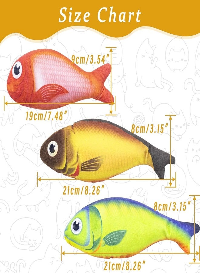 RoverPets Catnip Fish Toys for Cats,1 Pcs Pack Catnip Toy Interactive Plush for Indoor Cats Toys with Bell - Scratch Chewing Teeth Grinding Pillow Cleaning Kick Bite Resistant for Kitten Toy - Image 4