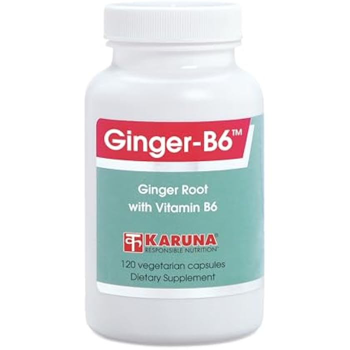 Karuna - Ginger-B6 120 caps [Health and Beauty] - Image 1