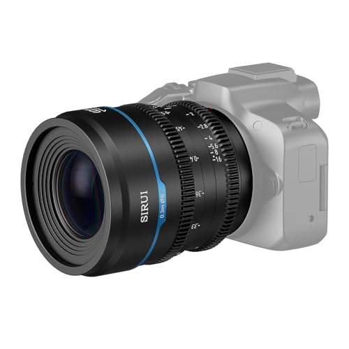 SIRUI Night Walker 35mm S35 Manual Focus Cine Lens, T1.2 Large Aperture RF Mount Lens for RED Komodo, R7, R10, C70, R50 (MS35R-B, Black) - Image 2