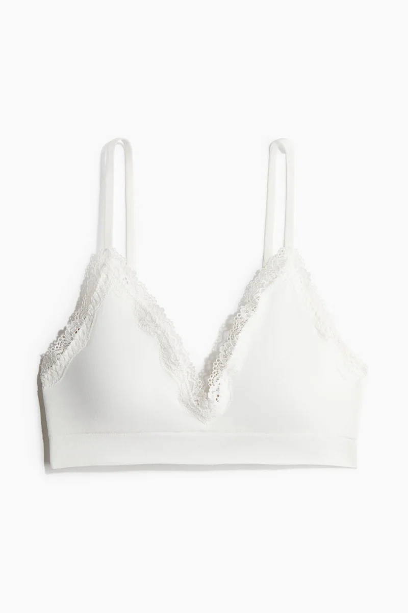 H&M  Seamless Padded soft bra for Women | Best Price UAE