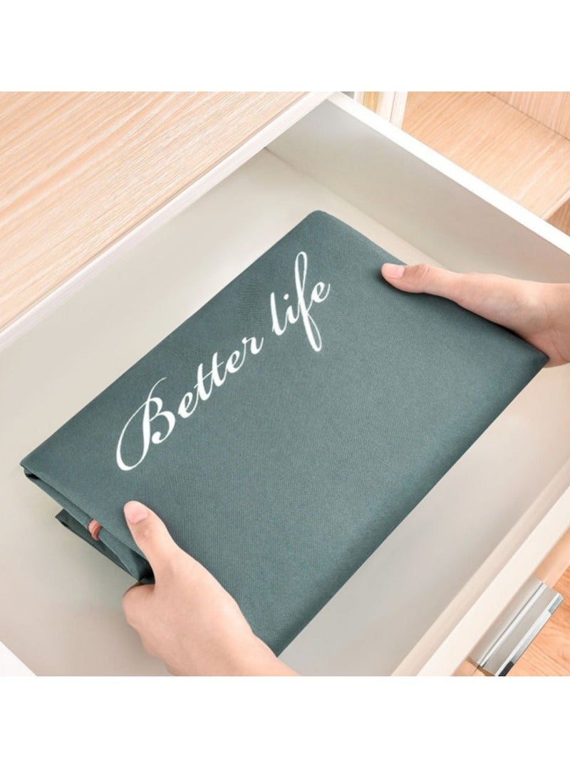 MIXDE 80L Waterproof Large Capacity Storage Bags,Oxford Cloth Moving Quilt Storage Bag With Handles And Zippers,For Clothes Pillow Bedding Quilt,45x35x50cm - Image 4