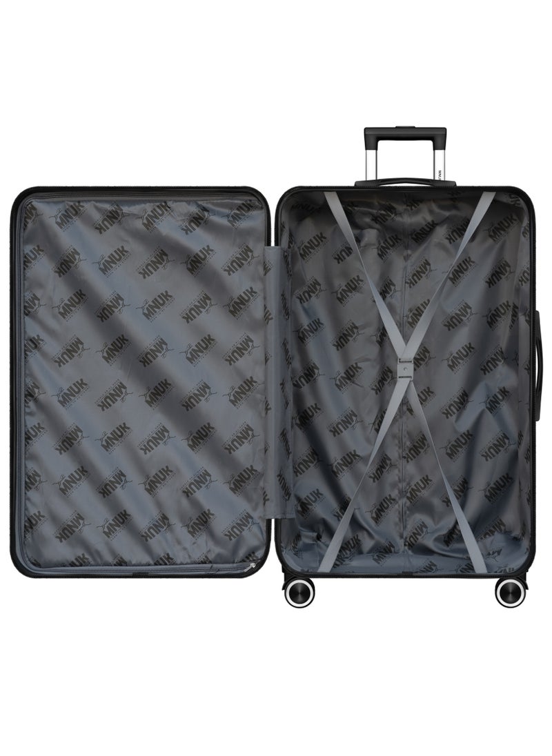 Destiny Set of 2 Luggage | Hardside Soft Handle Trolley with TSA Lock |360° 4 Wheeler| Cabin-20 Inch, Large-28 Inch| Blue