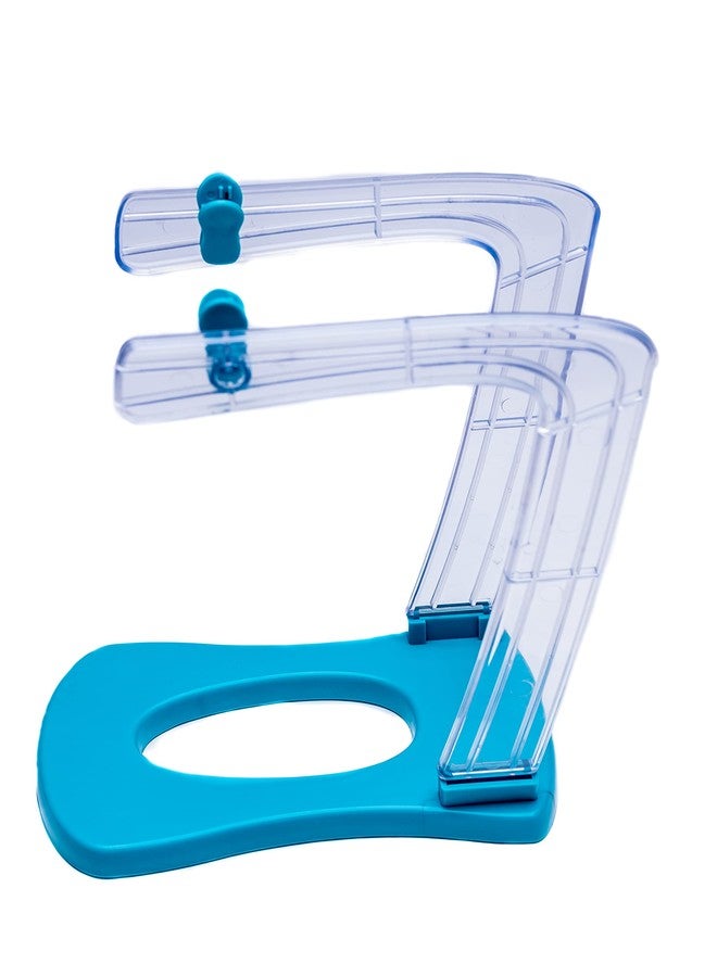 Jokari Jumbo Weight Bearing Clip and Fill Baggy Rack. Sturdy Stand Props Open Plastic Food Storage and Freezer Bags for Hands Free, No Mess Pouring of Leftovers, Meal Prep Ingredients or Snacks - Image 4