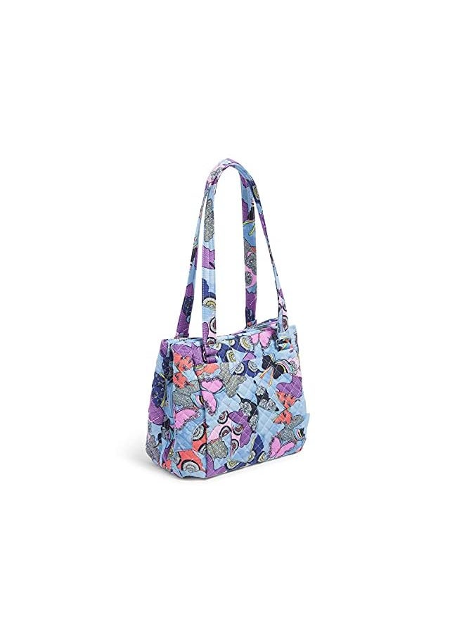 Vera Bradley Women's Recycled Cotton Multi-compartment Shoulder