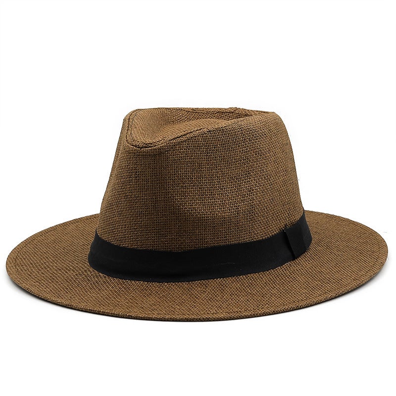 Straw Bucket Hat Women French  Wheat Straw Summer Beach Hat - Image 3