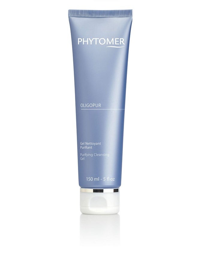 Phytomer - Phytomer Oligopur Purifying Cleansing Gel | Skin Balancing, Oil Absorbing Face Cleanser | Energizing Face Wash Prevents Dull Skin Tone | Safe, Natural Ingredients | Sustainable & Eco-Friendly | 150ml - Image 1