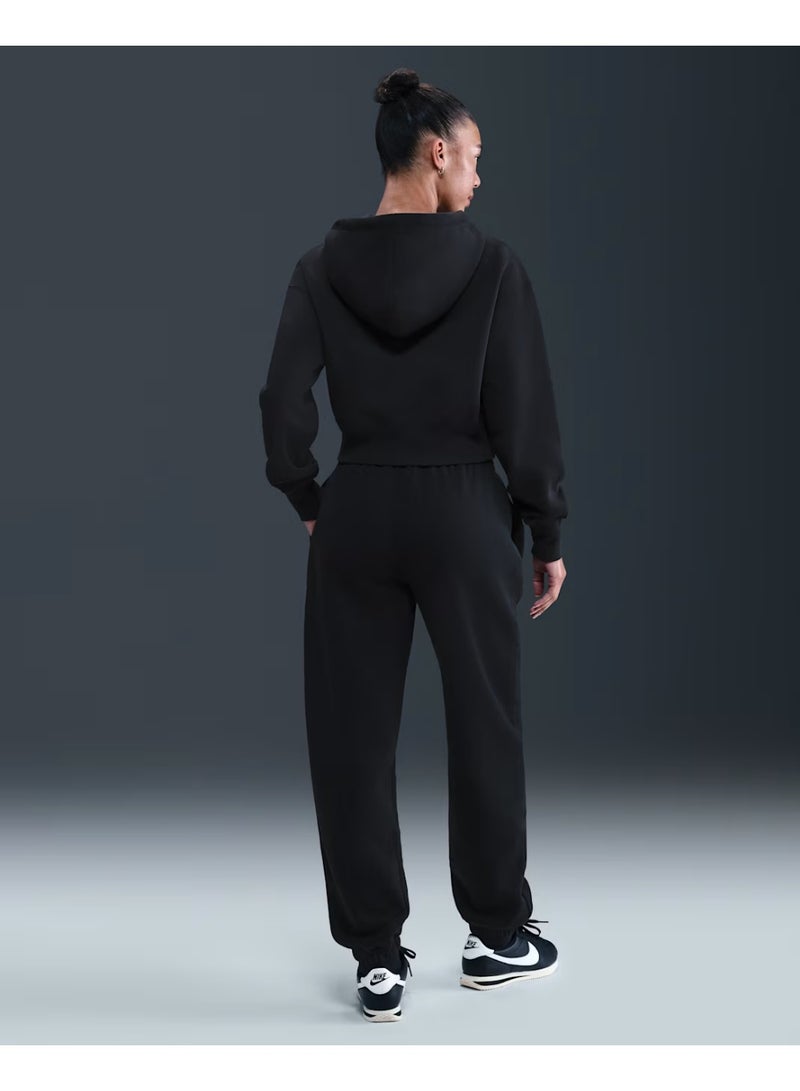 Nike Women’s Nike Sportswear Phoenix Fleece Crop Full-Zip Hoodie - Image 2