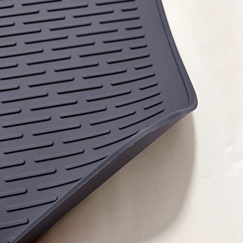 Xinpuerda Silicone Stove Top Cover and Mat for Ceramics, 27.75"x19.75" - Multipurpose, Gray - Image 5
