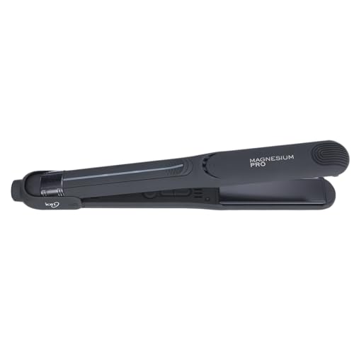 Ion Magnesium Flat Iron 1 Inch, Optimal Heat, Ceramic Tourmaline, Patented Korean Magnesium Technology - Image 3