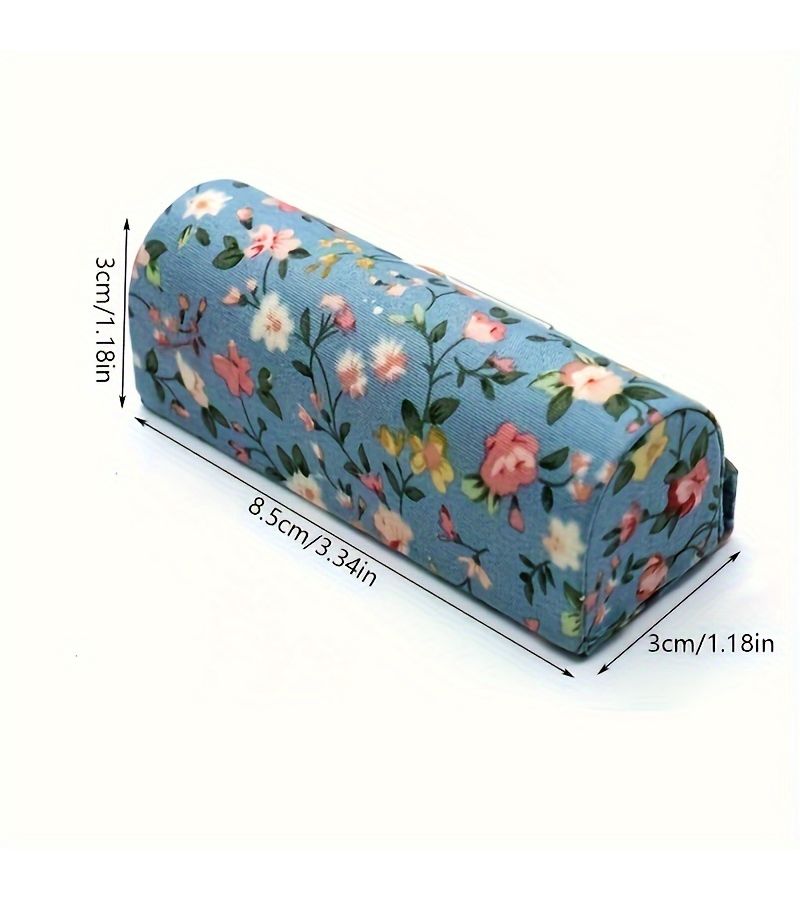 Elegant 4 Pc Floral Lipstick Case Set With Mirrors For Travel And Everyday Use - Image 4