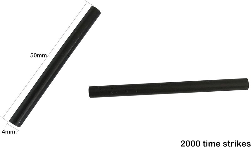 eGreen99 Magnesium Fire Starter Kit with Ferro Rod – Emergency Survival Gear with 12 Bags 99% Pure Magnesium + Waist Bag Waterproof Tin for Camping, Hiking, Bushcraft - Image 4