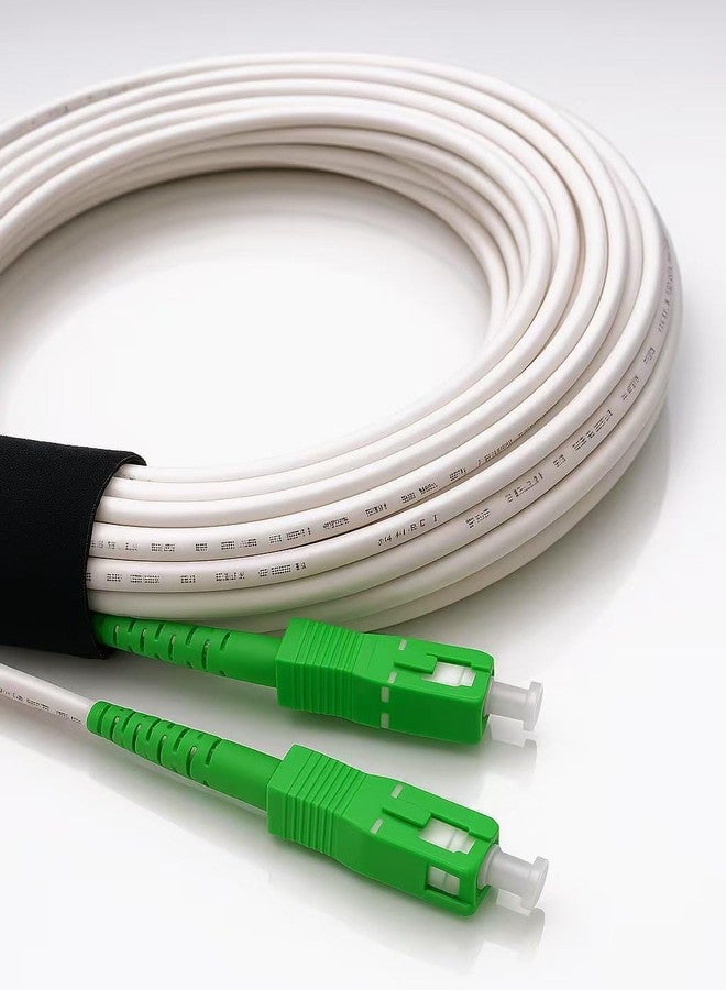 Elfcam - 5m SC/APC to SC/APC Simplex Singlemode 9/125μm LSZH (5M) Fibre Optic Cable - Image 1