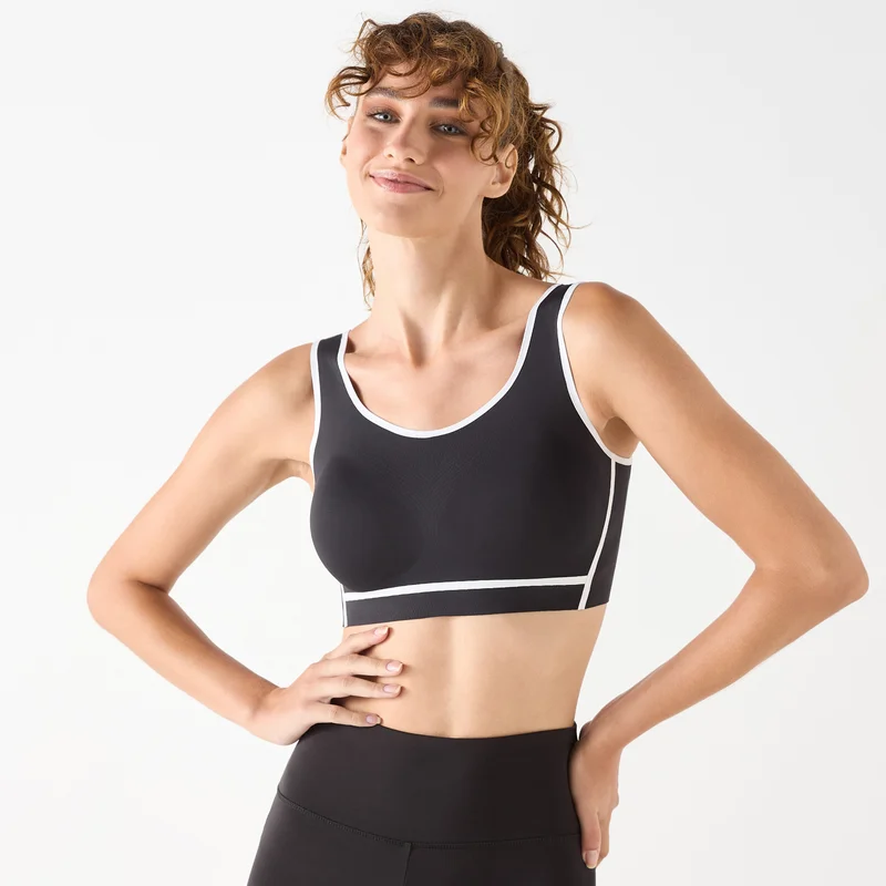 ADOT by Splash Textured Sports Bra