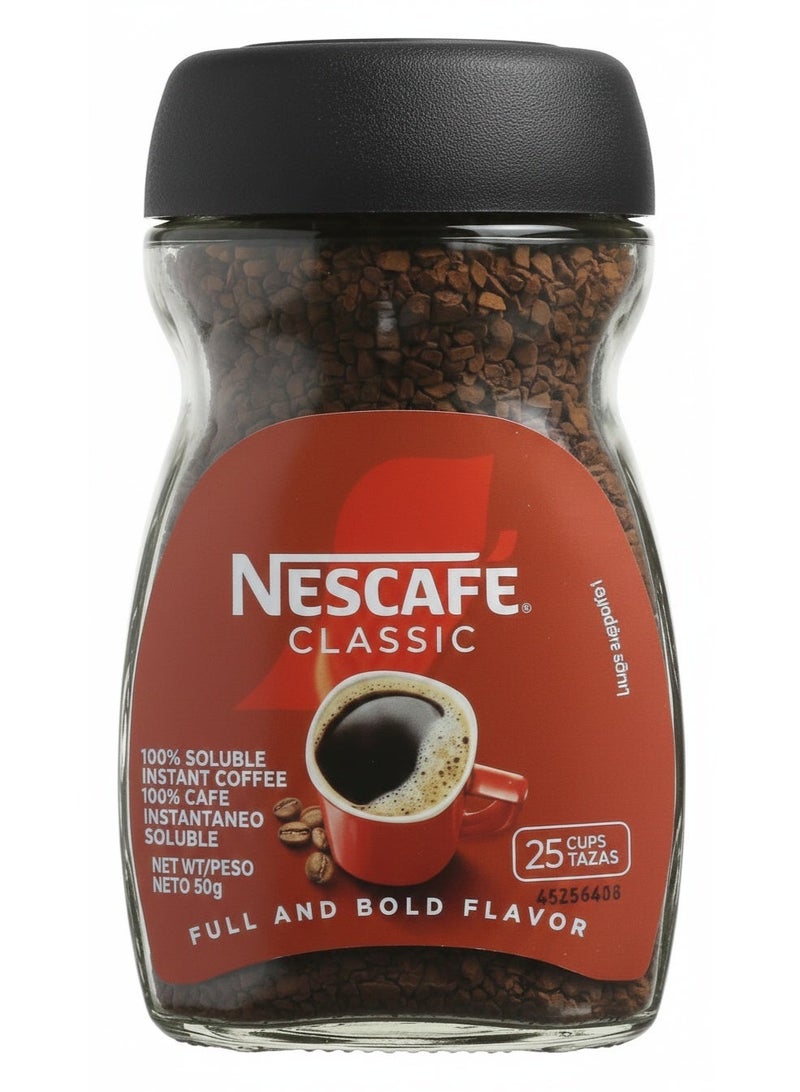 Nestle Nescafe Classic Coffee Jar 50grams - Image 1