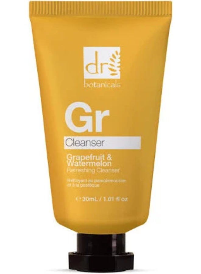 DR BOTANICALS Dr. Botanicals Apothecary Grapefruit & Watermelon Refreshing Cleanser 30ml - Image 1