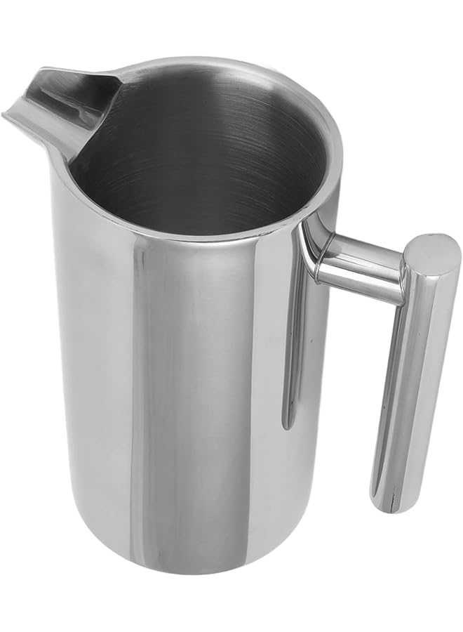 erorex French Press Coffee Maker French Coffee Press Dishwasher 304 Stainless Steel Sturdy Structure Double Wall With Filter Screen For Cafe 800Ml - Image 5