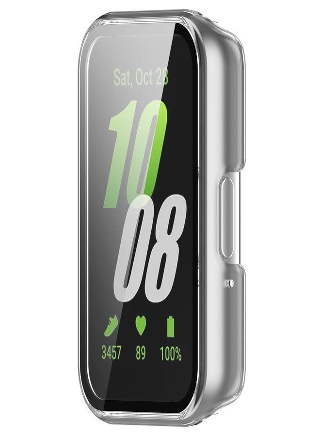 FanTEK Compatible for Samsung Galaxy Fit 3 Watch Case for Women Men, Scratch Resistant Shock Absorbing Case, Clear - Image 4
