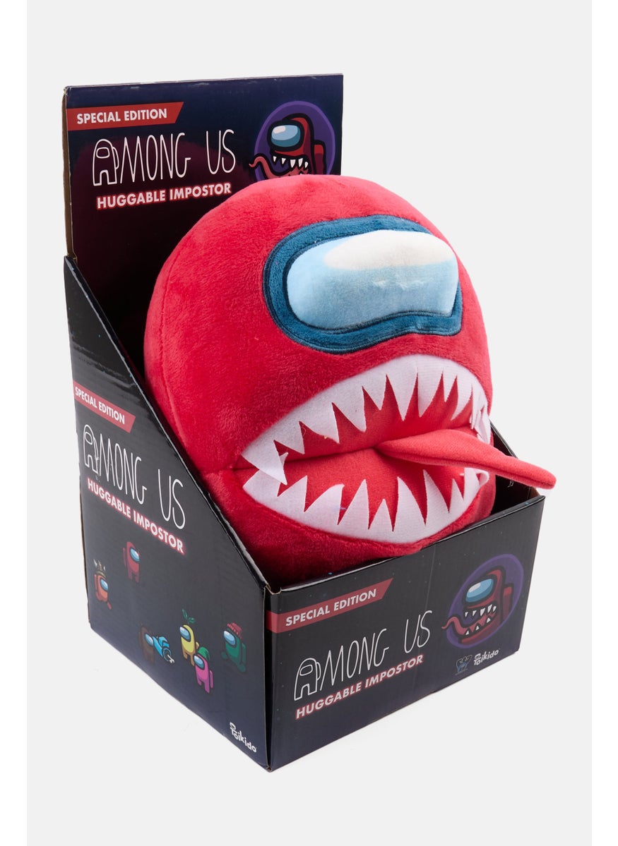 Among Us - Among Us Huggable Impostor Plush 25 cm, Red - Image 1
