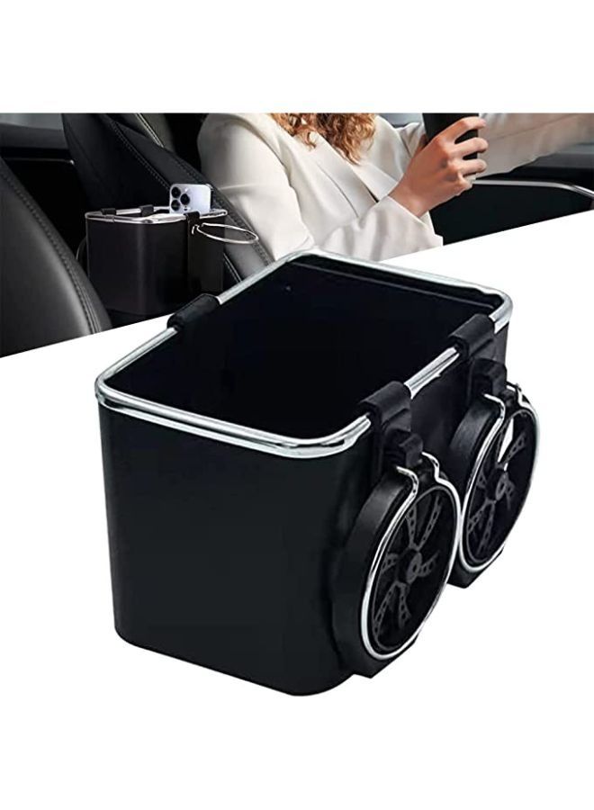 Vehicle-Mounted Tissue Coffee Cup Drink Holder Box Multifunctional Car Organizer for Cup and Bottles - Image 1
