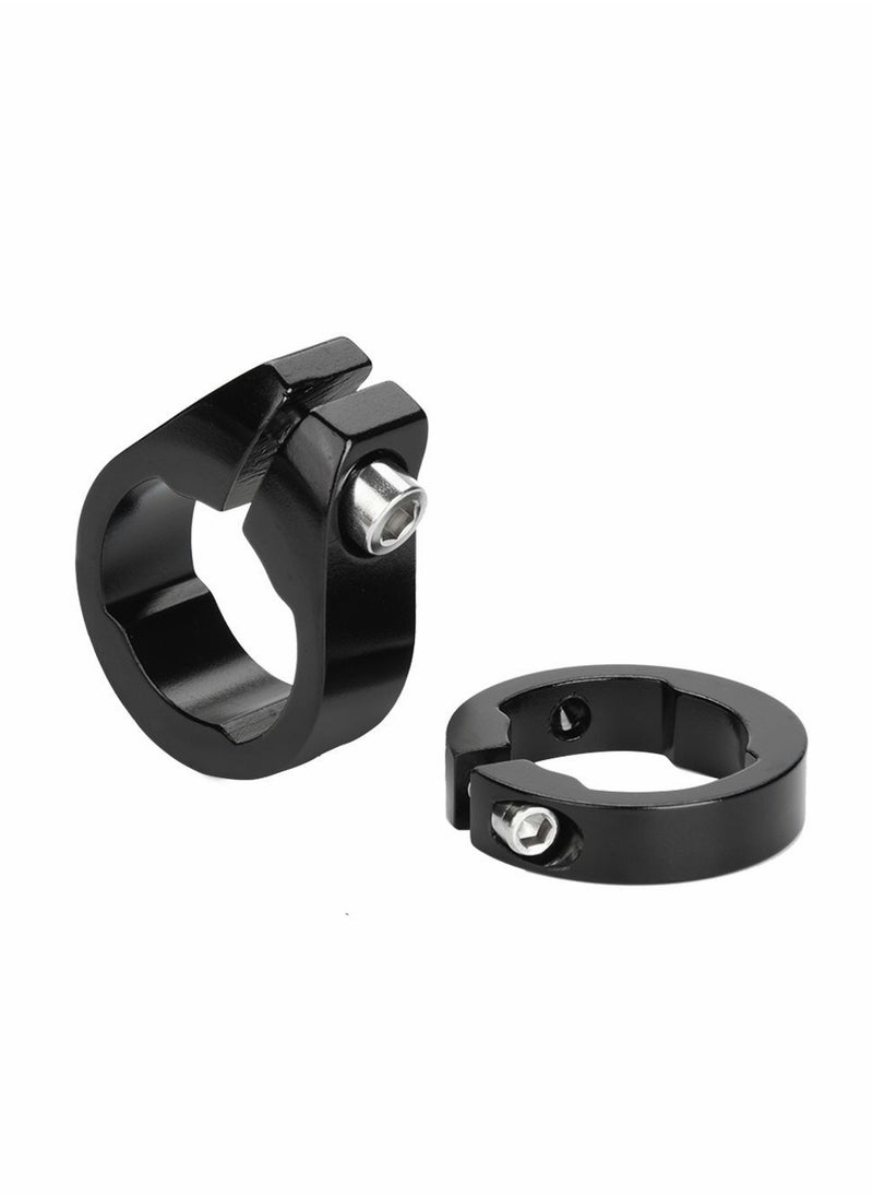 Generic - Leather Lock-on Bike Handlebar Grips Non-Slip Design for Comfortable Cycling - Image 1