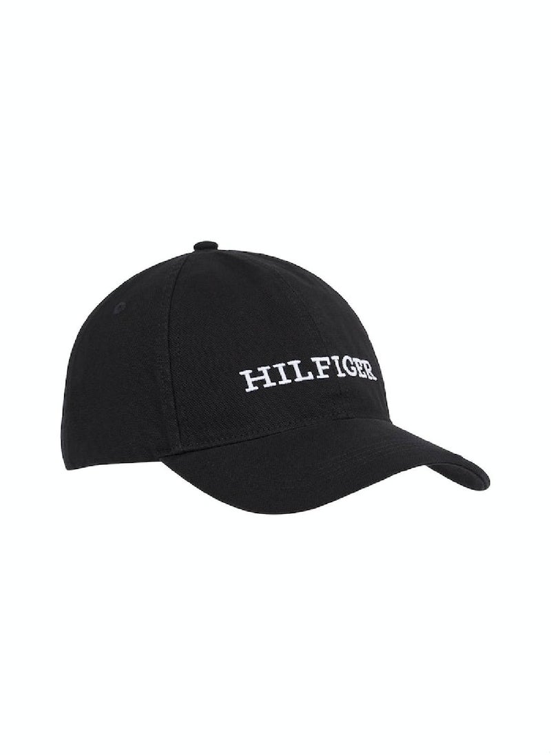 Men's Hilfiger Monotype Embroidery Six-Panel Baseball Cap -  Pure cotton, Black - pzsku/Z5A8D6ABE9EC0503804EAZ/45/_/1723744235/0b1345b0-5027-4581-ab2d-aaf8435ad1a7