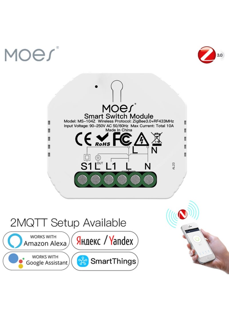 MOES Smart switch module zigbee 1 gang - pzsku/Z5A8D708D944427D93713Z/45/_/1720518197/b7457865-44b3-43f6-a570-f4efb25dc59f