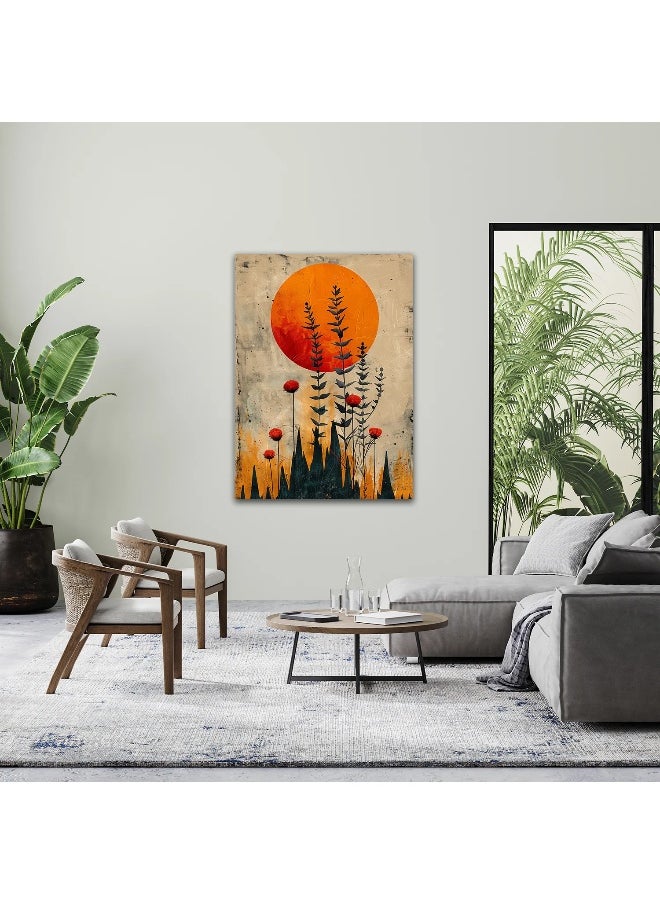 Walliv Morning Bloom Canvas Artwork For Home Decor 75x113 cm.  - Image 2