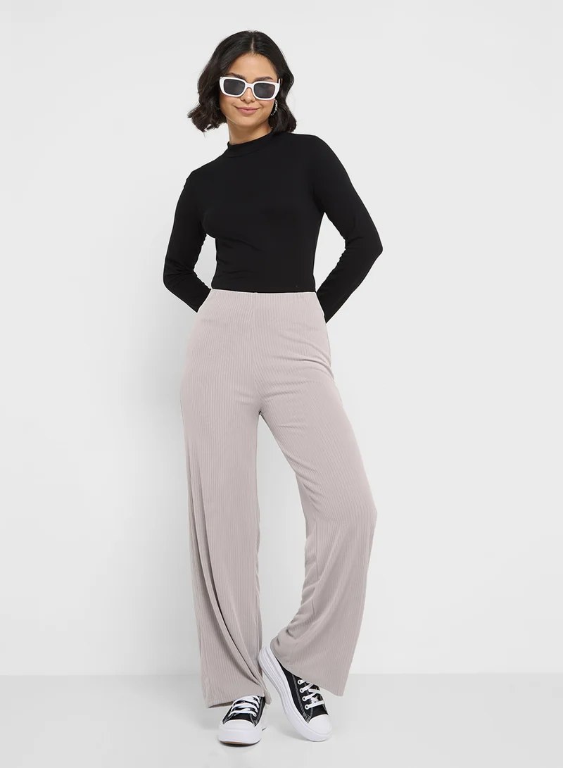 Ginger Basics High Neck Long Sleeves Top