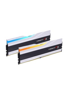 G.Skill Trident Z5 RGB Series 96GB (2x48GB), DDR5 Dual Channel Desktop Memory, 6400 MHz Memory Speed, CL32 CAS Latency, Intel XMP 3.0, 288-Pin, 1.35 Voltage, White | F5-6400J3239F48GX2-TZ5RW  - Image 1