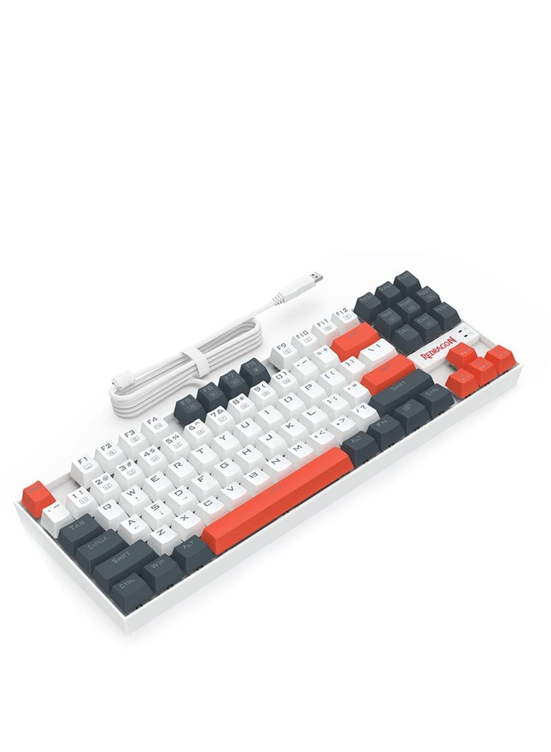 ريدراجون لوحة مفاتيح الألعاب الميكانيكية K552 WLR-R كمارا RGB قوس قزح مفتاح أحمر - Image 1