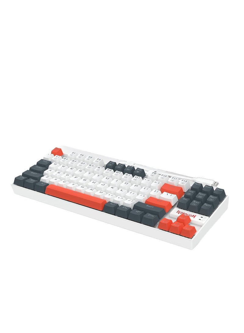 ريدراجون لوحة مفاتيح الألعاب الميكانيكية K552 WLR-R كمارا RGB قوس قزح مفتاح أحمر - Image 2