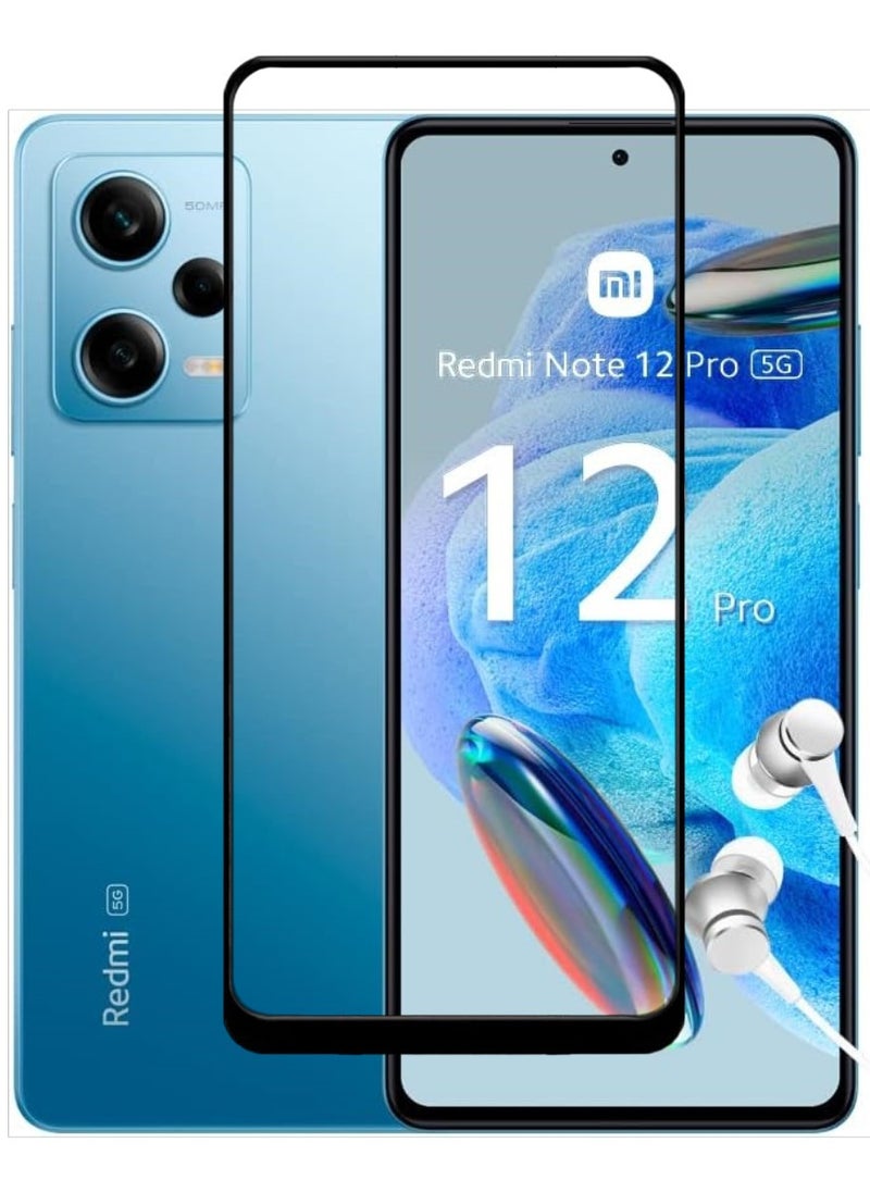 ACLIX Antistatic ESD Dustproof Premium Quality High Definition Tempered Glass Screen Protector Designed For Xiaomi Redmi Note 12 Pro - Image 1