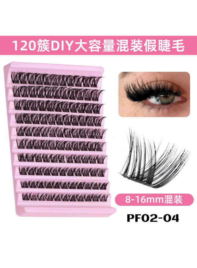 Eyelash Book Set 40 Pieces Diy European And American Style Thick Extension Cer False Eyelashes Cer Lash