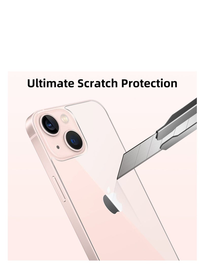 Screen Protector for iPhone 13,iPhone 13 Camera Protector, iPhone 13 Front and Back Screen Protector Tempered Glass [Anti-Scratch][New Version] Protective Film(6.1") - Image 2