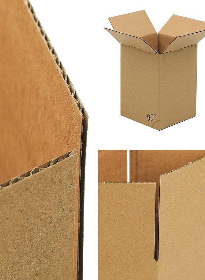POWERLON صندوق كرتون مموج من باورلون للتعبئة والنقل والشحن (عبوة من 50) (4 × 4 × 4) - Image 5