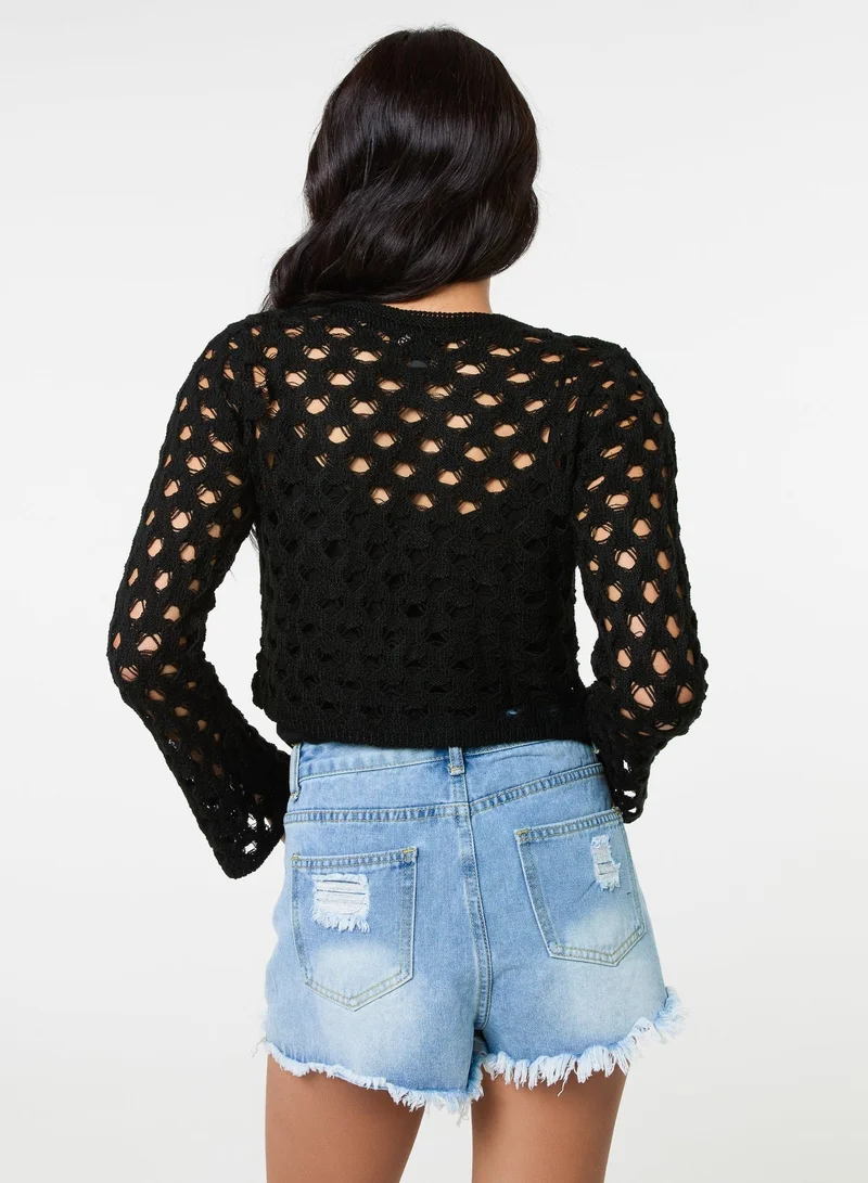 Pink Vanilla Tie Front Cardigan