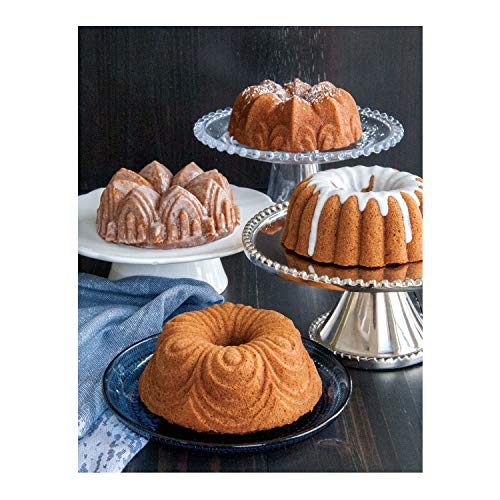 Nordic Ware 91377 Nordicware 9 Cup Bundt Quartet Pan, Gold - Image 4