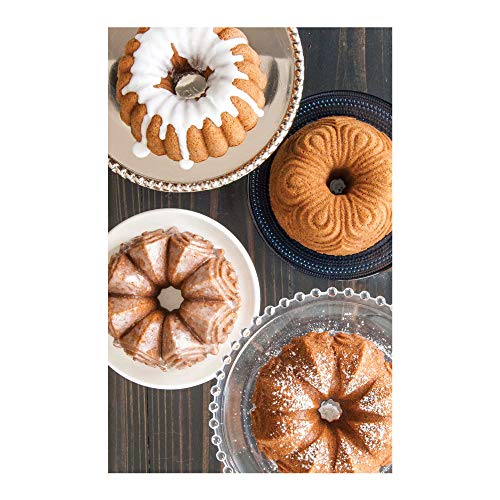 Nordic Ware 91377 Nordicware 9 Cup Bundt Quartet Pan, Gold - Image 2